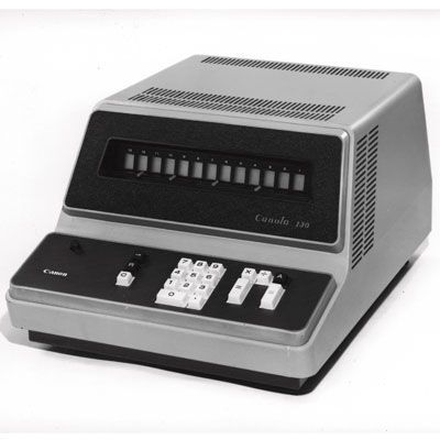 キヤノン、50年の電卓の歴史はレンズの膨大な計算から始まった (1/2)